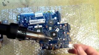Как прогревать мосты у ноутбуков, диагностика на примере Acer Aspire 5551G Как прогревать мосты у ноутбуков, диагностика на примере Acer Aspire 5551G