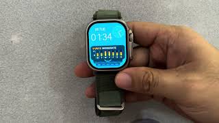 Hello Watch 3 Watchos 10 Smart Stack Inspired Watch Face Apple Watch Ultra Replica