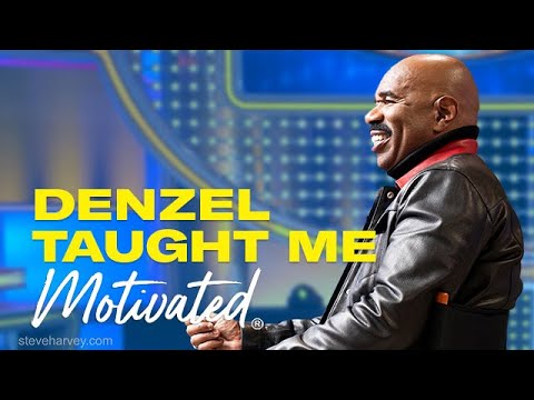 Denzel Washington dropped some wisdom on me