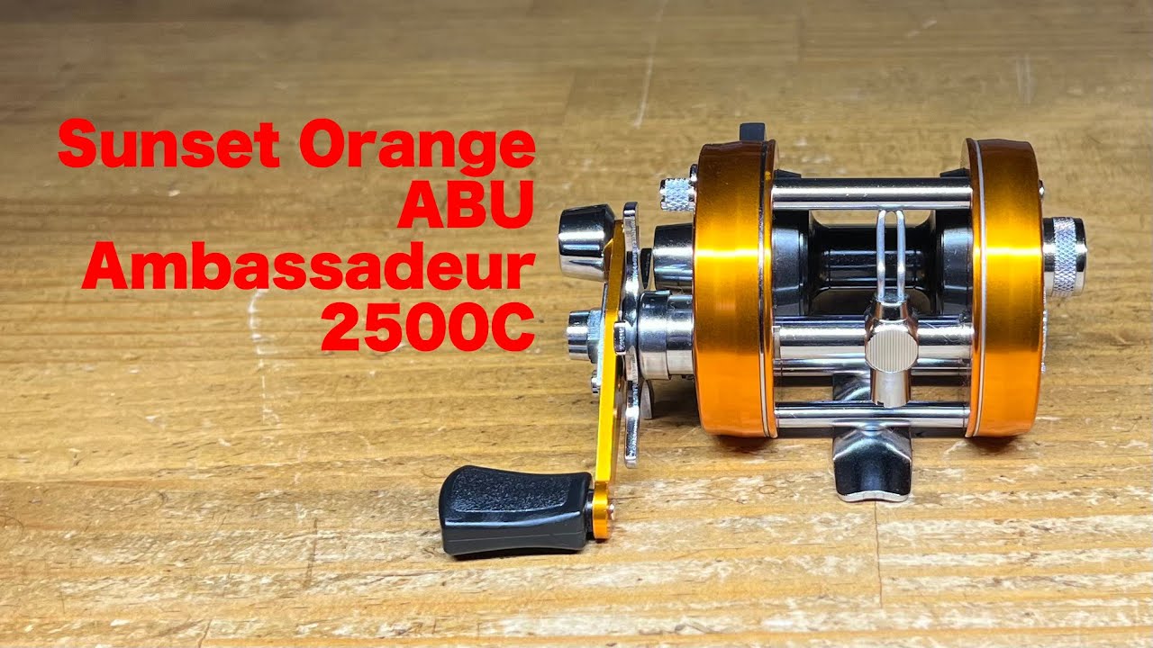 ABU Ambassadeur2500C Sunset Orange - YouTube