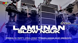 DJ LAMUNAN FULL BASS || DJ VIRAL TERBARU SLOW DERR •MA AUDIO LAWANG• #maaudiolawang