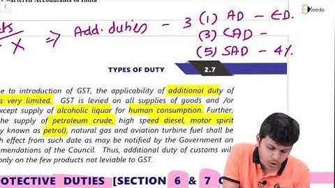 Types of Custom Duty Part 2  - Types of Custom Duty - Foreign Trade Policy and Customs