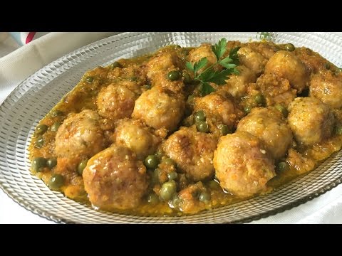 Video: Cómo Cocinar Albóndigas De Pollo En Salsa De Verduras