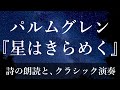 夜に落ち着くクラシックとナレーション パルムグレン『星はきらめく』