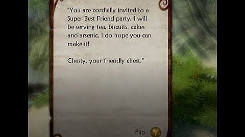 Fable II Meeting Chesty in the Snow-globe