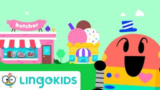 GROCERY STORE SONG 🛒🎶 | Songs for Kids | Lingokids