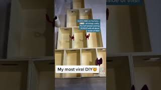 My most VIRAL Dollar tree DIY! 🤯#shorts