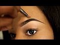 How to: Quick & Easy Eyebrows [Sadé Ogun]