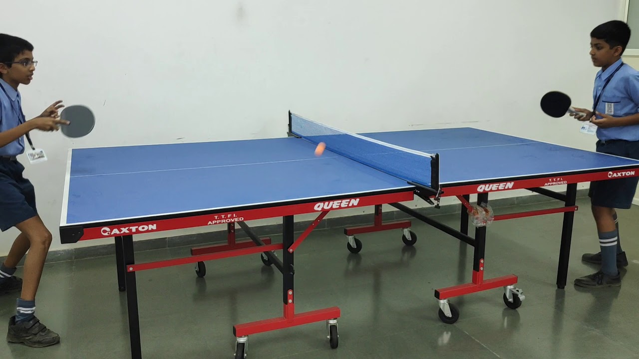 Indoor gamesTable Tennis , Chinmaya vidyalaya Banashankari YouTube