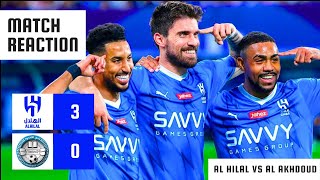 Win Number 31 Was Pretty Ez Al Hilal 3-0 Al Akhdoud Match Reaction