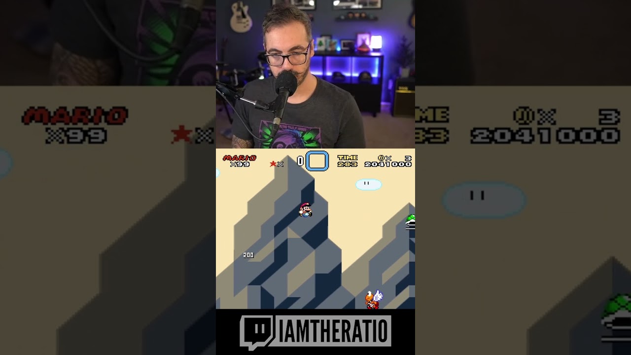 Talking trash about Trix. LOL - Cube's Kaizo World - Fall Guy (First Half)