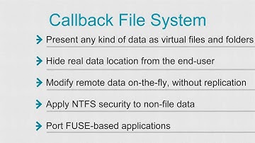 Introduction to Callback File System