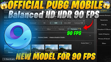 HDR 90Fps Finally in PUBG MOBILE GAMELOOP😱 | New Mobile model for HDR 90fps NO FILE