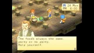 Harvest Moon: BTN - Ann's Star Night Festival Scene