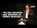 🔴🔵Hernando Cevallos asegura que Pedro Francke continúa evaluando presidir el MEF: Todo depende de él