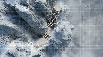 D&D | The Summit Shrine Part 3 Grid | Animated Battle Maps