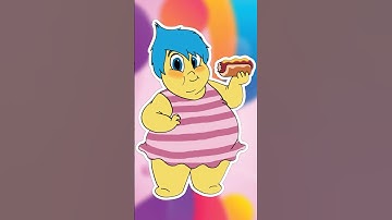 Joy From Inside Out Got Fat 😜#insideout #insideout2 #joy #fat #funny #funnyanimation #animation