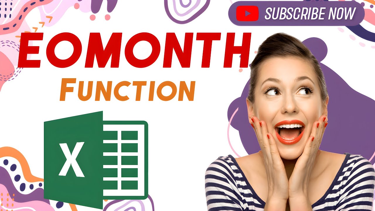 How to use EOMONTH function in Excel - YouTube