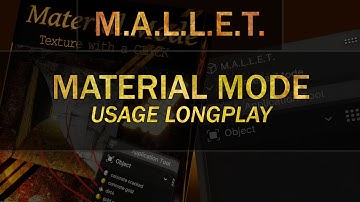 Material Mode - MALLET - Blender Addon