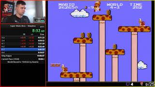 *FWR* Super Mario Bros. Both Quests Warpless 39:13
