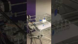 Working of 2D Cartesian robot