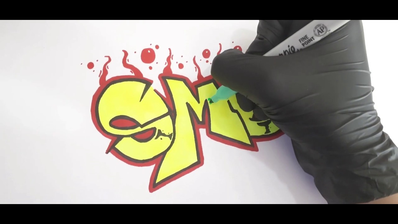 Graffiti nasıl yapılır? How to make graffiti? Wild style and bubble