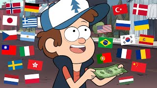Gravity Falls - "Whoa! This Is Worthless" Meme in DIFFERENT LANGUAGES