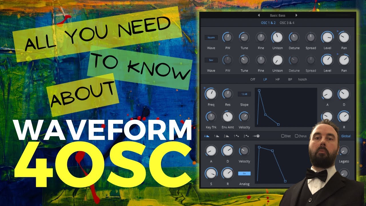 Tracktion Waveform Free 4OSC