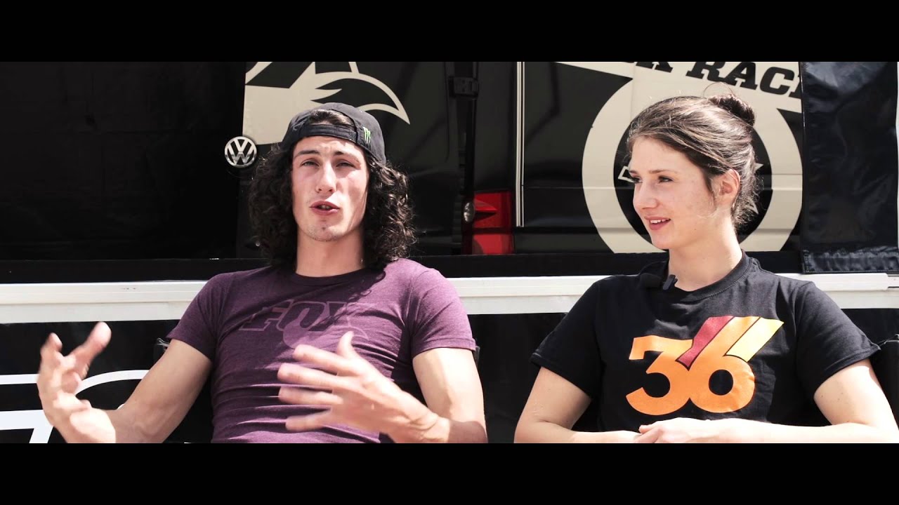 FOX - Ride the Pro´s Bike -Interview with Manon Carpenter & Josh Bryceland
