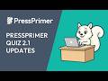 PressPrimer Quiz 2.1: Display Controls & LMS Integrations