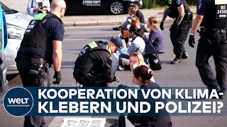 ÄRGER UM VORTRAG IN BADEN-WÜRTTEMBERG: Heftige Kritik! Klima-Kleber sprechen an Polizeihochschule