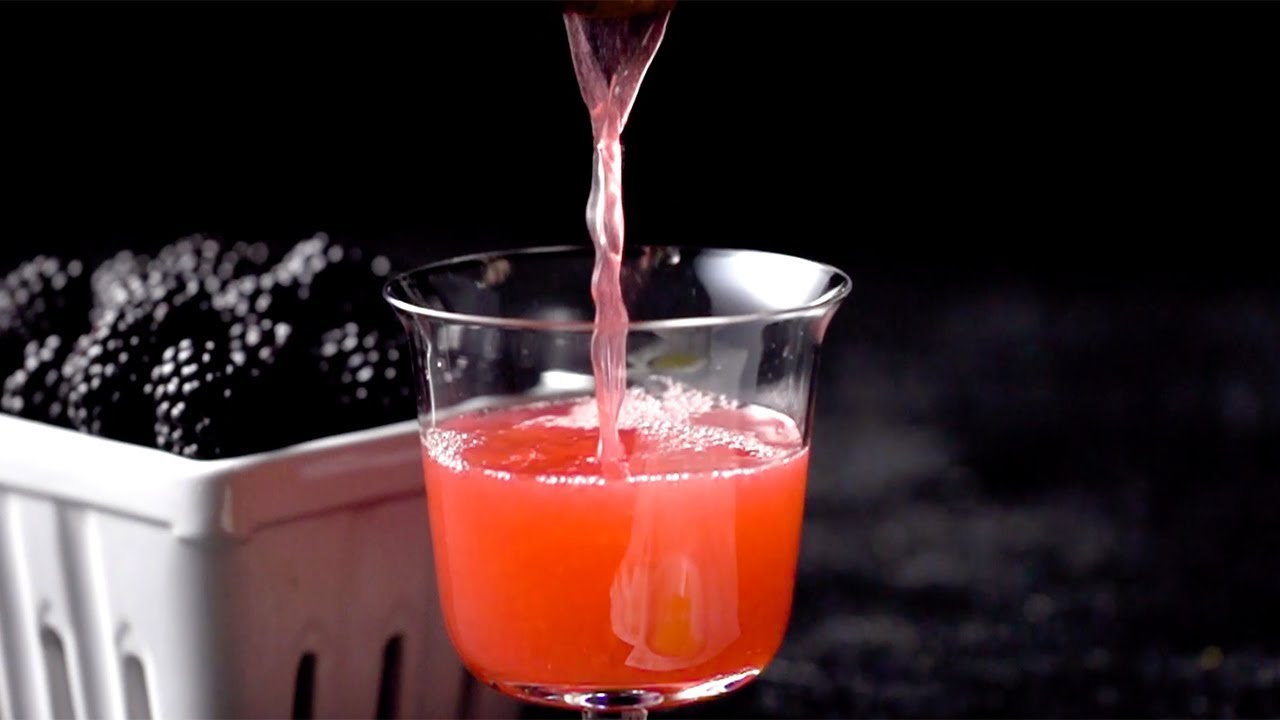 How to Make a Blackberry French 75 | Tastemade