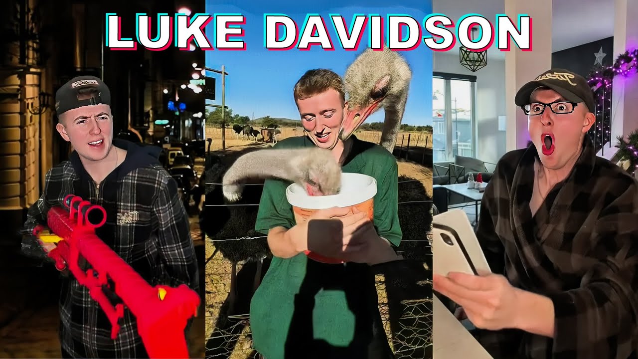 *BEST OF THE MONTH* Luke Davidson Shorts #6 | FUNNY Luke Davidson TikToks