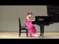 ピアノ発表会「演奏会用練習曲（エチュード）　中田喜直作曲」2011/7/30