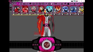 Kamen Rider Neo Decade Simulator Ver.3.0.1 Kamen Rider Decade Henshin [All Kamen Rider Saber Form] screenshot 2