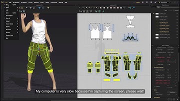 Marvelous Designer tutorial, CG clothes creation, Part 11