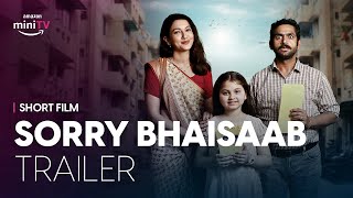Sorry Bhaisaab Official Trailer ft. Gauahar Khan & Sharib Hashmi |  An Arré Studio film
