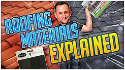 Roofing Materials review: asphalt shingles , rubber, metal, clay and cedar