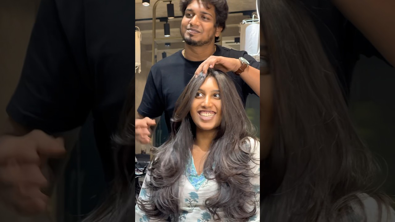 Triangle cut💇🏻‍♀️✨