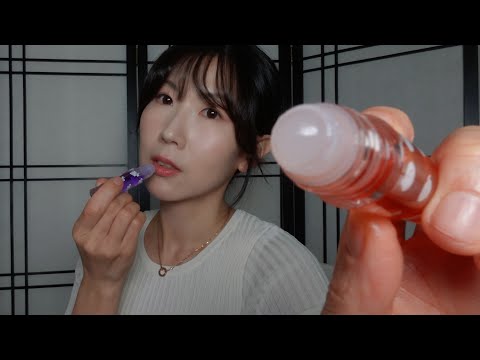 ASMR 팅글가득 입소리 + 립오일 = 롤링 헤븐 😇 | Super Tingly Mouth Sounds + Lip Golss