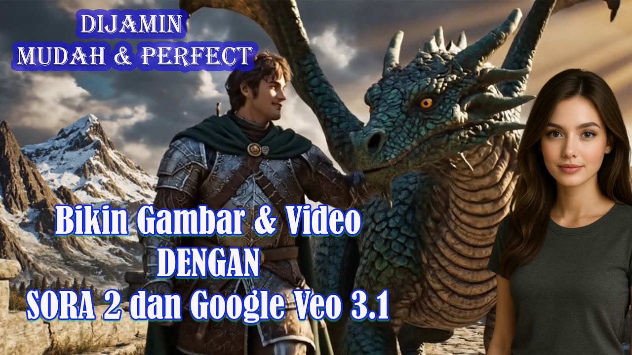 GRATIS!!! Digen AI Cara pakai sora 2 dan Google Veo 3 1, limit bisa unlimeted