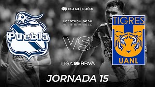 Resumen y Goles | Puebla vs Tigres | Liga BBVA MX | Apertura 2022 - Jornada 15