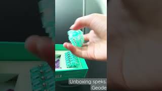 Unboxing speks geode #shorts #fyp