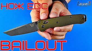 Два месяца в работе - Benchmade Bailout как нож EDC