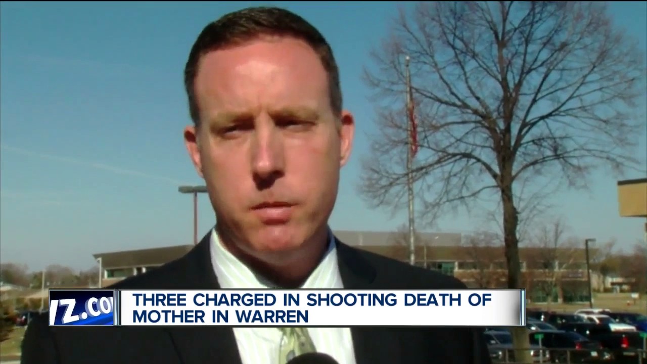 Three charged in shooting death of mother in Warren - YouTube