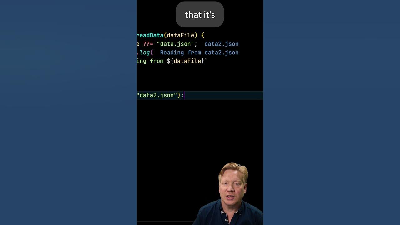 Three JavaScript Operators You Should, But Maybe Don't, Know - YouTube