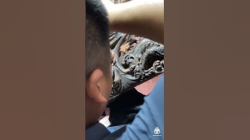 Tranh gỗ Bùi Gia: Siêu phẩm Cá Chép Hoá Rồng