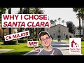 Why I chose SCU as a Computer Science student! Campus, academics, and drone tour with pros/cons.