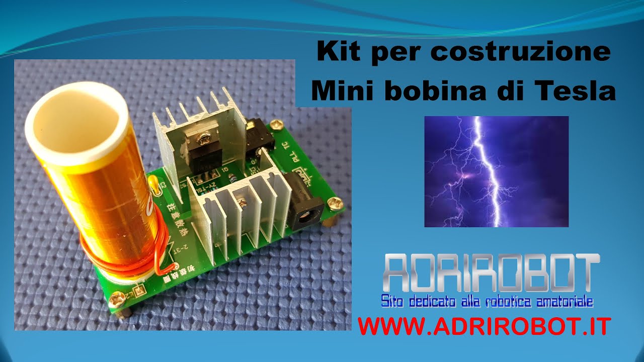 Sonew Mini bobine de Tesla Mini bobine Tesla alimentée par