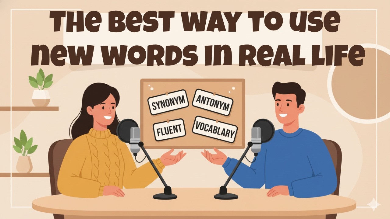 Stop memorizing words — start using them in daily conversations! Practice English the smart way.